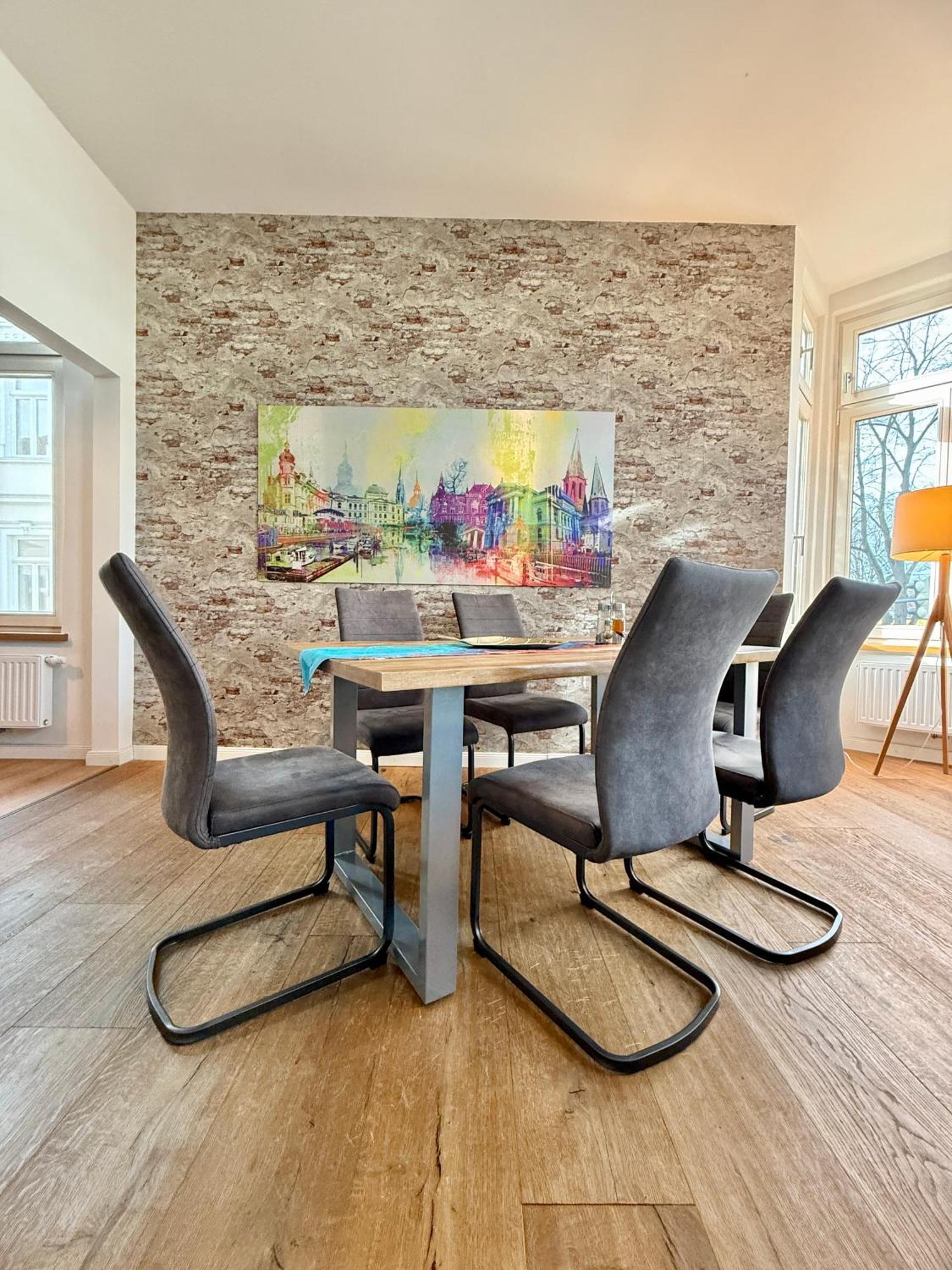 Modernes City-Apartment Mit Blick In Den Park Und 2 Baeder H9 Oldenburg Zewnętrze zdjęcie